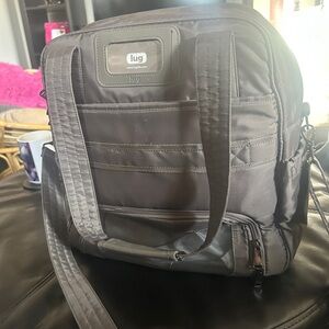 Lug Grey Puddle Jumper Carry On Overnight Tote Bag - Lug